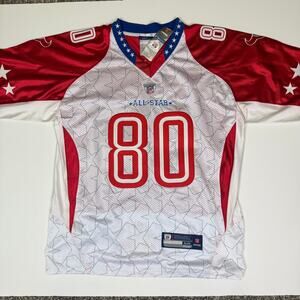 Andre Johnson Onfield Reebok All Star #80 Texans Jersey Pro Bowl 2010 NWT SZ 50